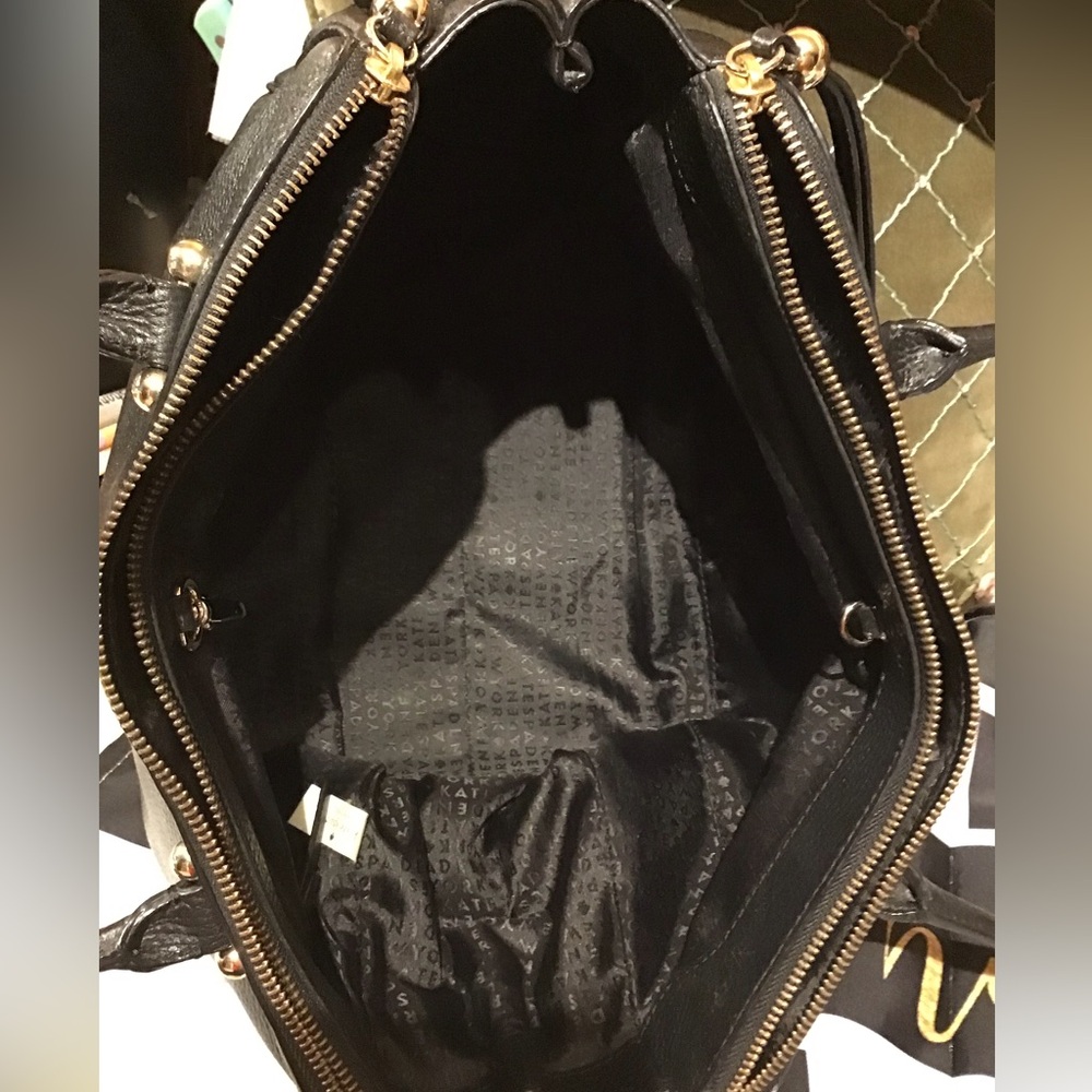 KATE SPADE ♠️Charles Street Brantley Black Pebbled Bag - Picture 11 of 14